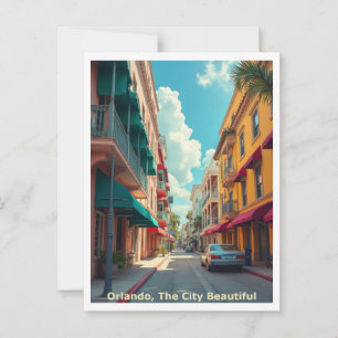 Postal Orlando FL The City Beautiful, Travel Style