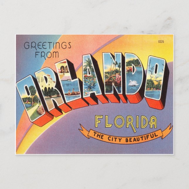 Postal Orlando Florida (Anverso)