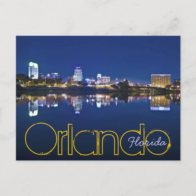 Postal Orlando, Florida, EE.UU. (Anverso)