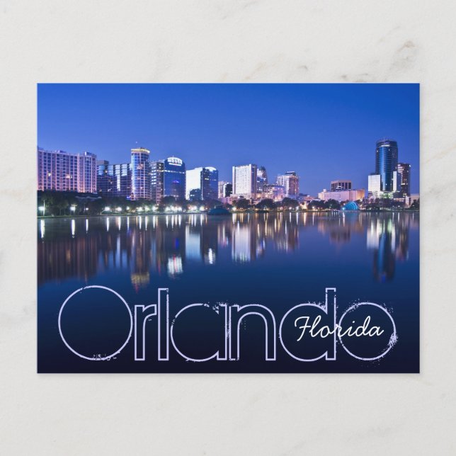 Postal Orlando, Florida, EE.UU. (Anverso)