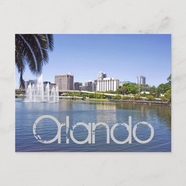 Postal Orlando, Florida, EE. UU. (Anverso)