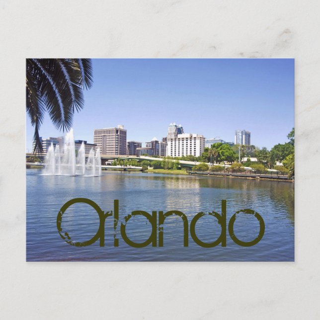 Postal Orlando, Florida, EE.UU. (Anverso)