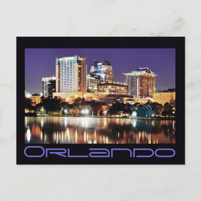 Postal Orlando, Florida, EE.UU. (Anverso)