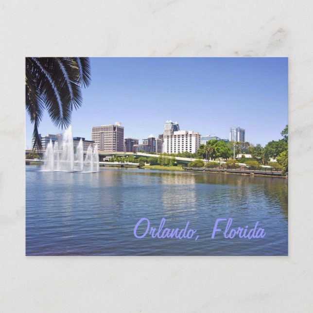 Postal Orlando, Florida, EE.UU. (Anverso)