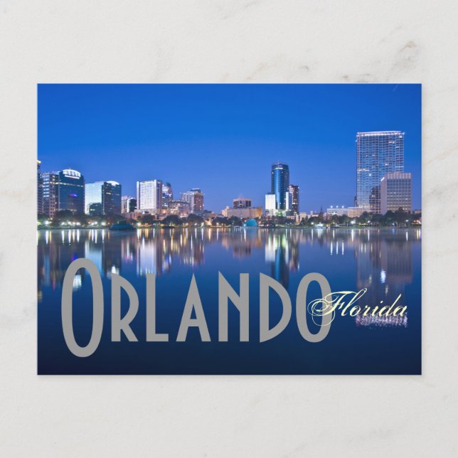 Postal Orlando, Florida, EE.UU. (Anverso)