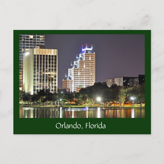 Postal Orlando, Florida, el capital turístico del mundo (Anverso)