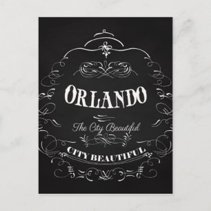 Postal Orlando Florida - La bella ciudad