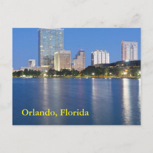 Postal Orlando, Florida Post Card