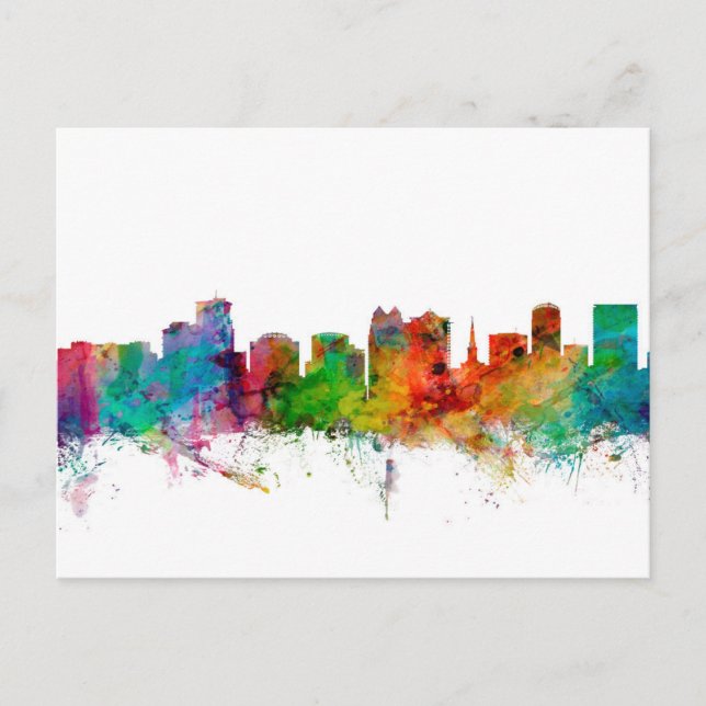 Postal Orlando Florida Skyline (Anverso)