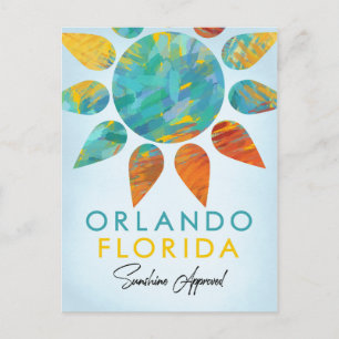 Postal Orlando Florida Sunshine Travel