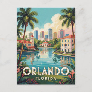 Postal Orlando Florida Viajes Tropicales