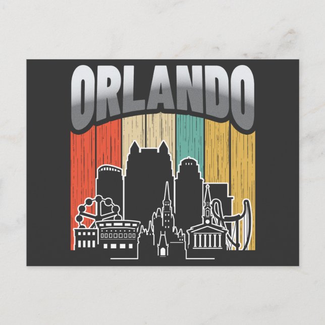 Postal Orlando Florida Vintage (Anverso)