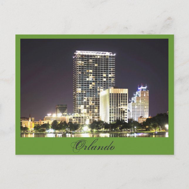 Postal Orlando, la ciudad divertida de Florida (Anverso)