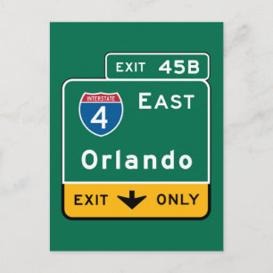 Postal Orlando, Rótulo FL Road