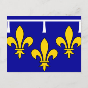Postal Orleans de Bandera Francesa
