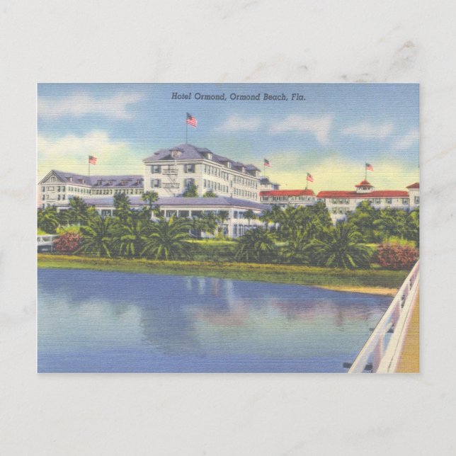 Postal Ormond Hotel vintage Florida (Anverso)