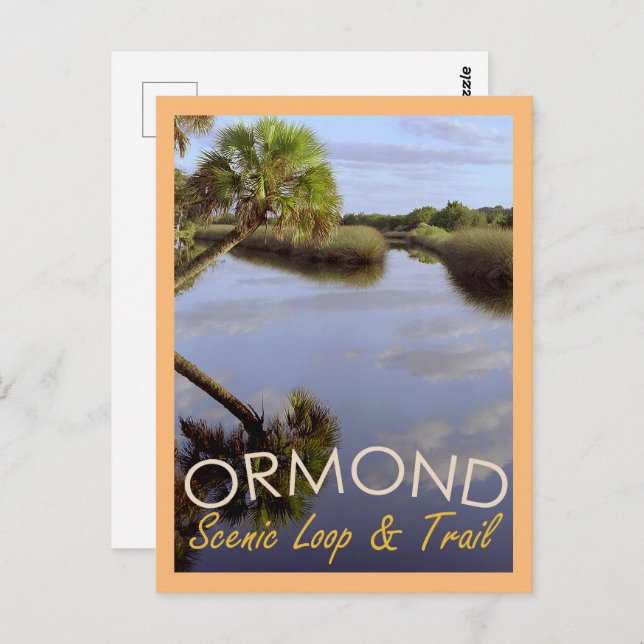 Postal Ormond Scene Loop y Trail (Anverso / Reverso)
