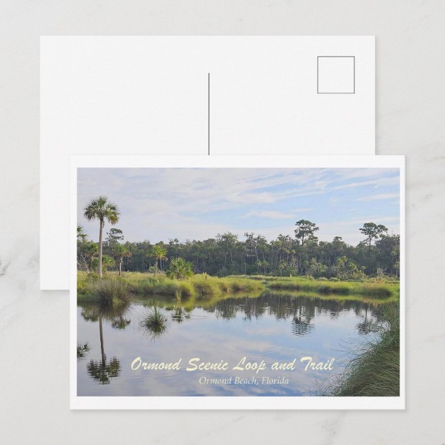 Postal Ormond Scene Loop y Trail (Anverso / Reverso)