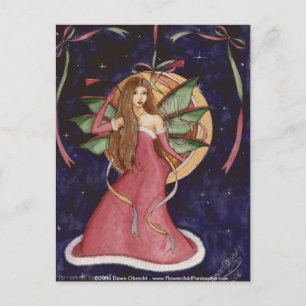 Postal Ornament Faerie de Dawn Obrecht