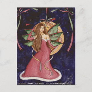 Postal Ornament Faerie de Dawn Obrecht