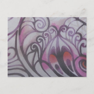 Postal Ornamente en lila