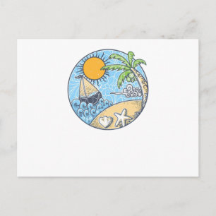 Postal Ornamento de verano