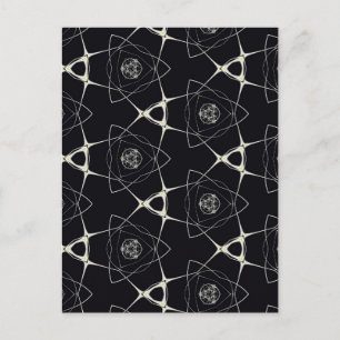 Postal Ornamento dorado