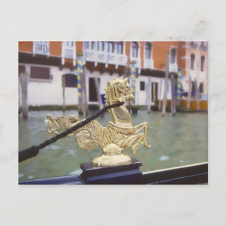 Postal Ornamento góndola de Venecia