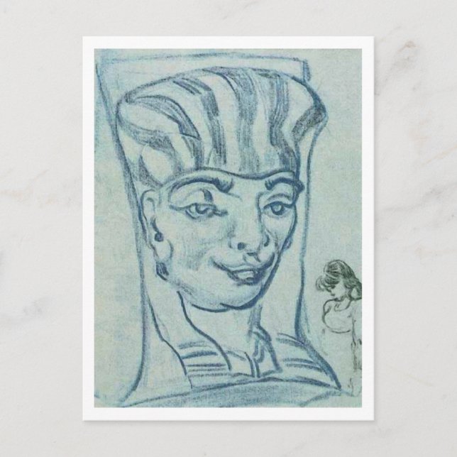 Postal Ornamento Jardín-Muro Eroded, Vincent van Gogh (Anverso)