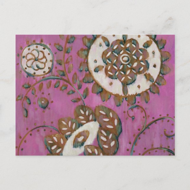 Postal Ornamento radiante II (Anverso)