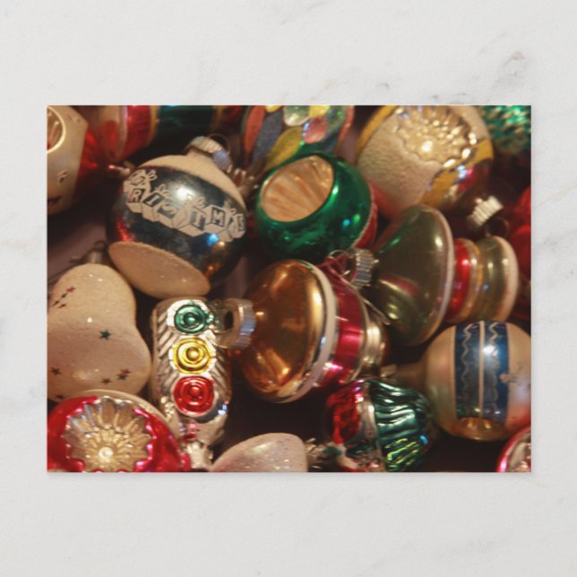 Postal Ornamentos antiguos (Anverso)