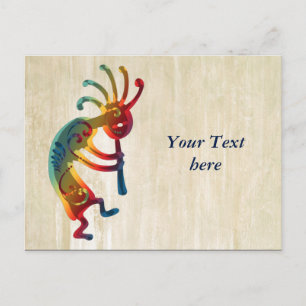 Postal Ornamentos de KOKOPELLI + tus ideas