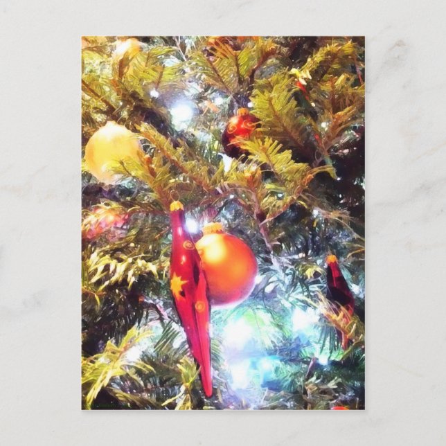 Postal Ornamentos ilustrativos (Anverso)