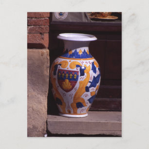 Postal Ornate vasar Gubbio Umbria Poster de Italia