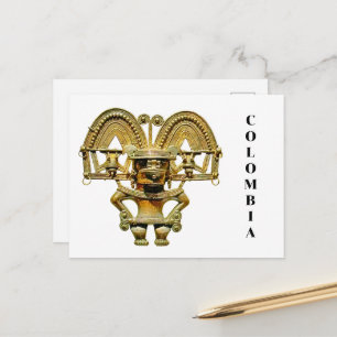 Postal Oro de Bogotá