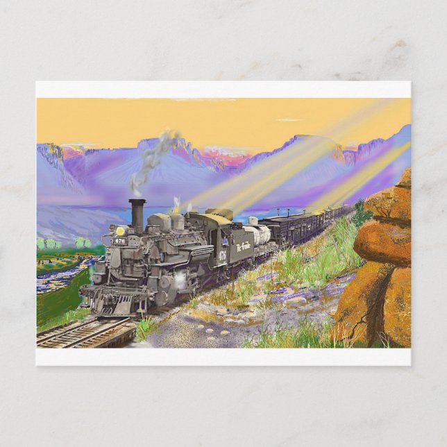 Postal Oro de Río Grande K-28 476 (Anverso)