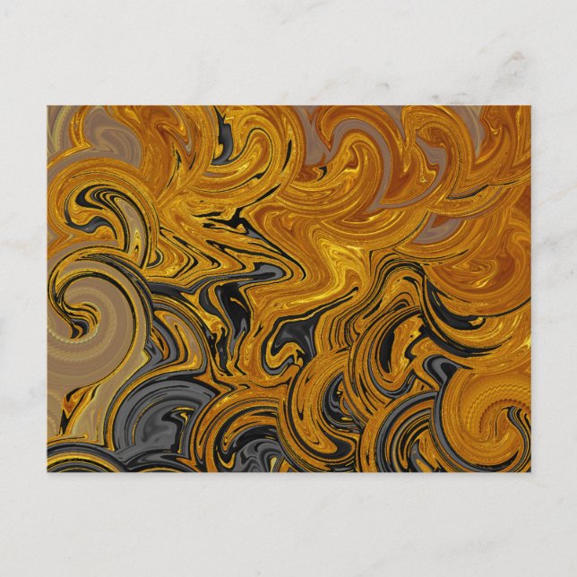 Postal Oro líquido (Anverso)