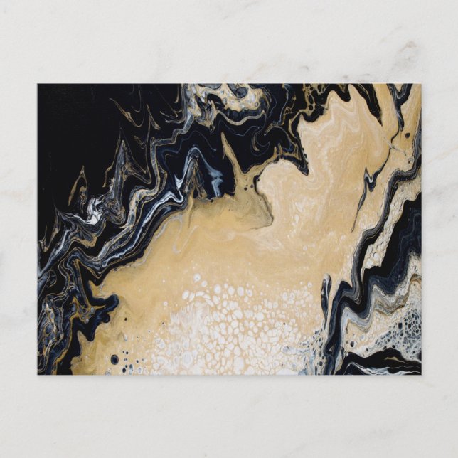 Postal Oro negro (Anverso)