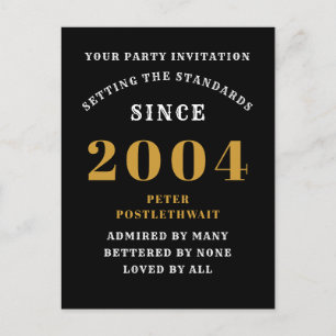 Postal Oro Negro 2004