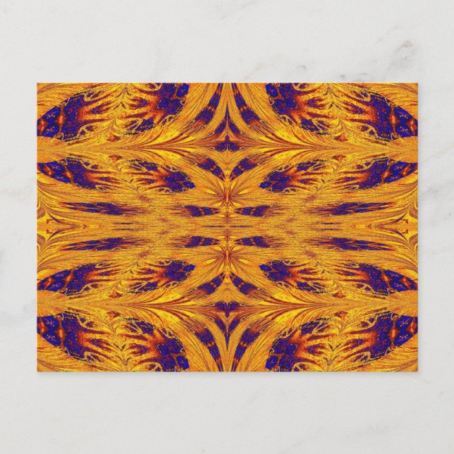 POSTAL ORO Y NASMA AZUL 12 (Anverso)