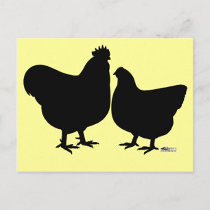 Postal Orpington Silhouette