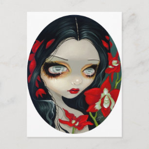 Postal "Orquídea de Sangre"