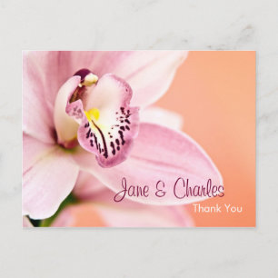 Postal Orquídea ・ Gracias Postcard