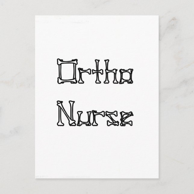 Postal Ortho Nurse (Anverso)