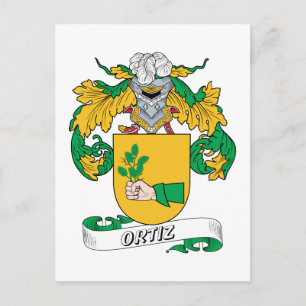 Postal Ortiz Family Crest