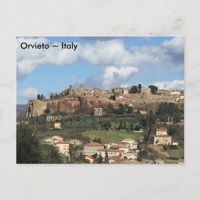 Postal Orvieto (Italia) (Anverso)