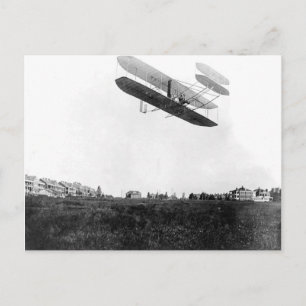 Postal Orville Wright volando en Fort Myer, 9 sep. 1908