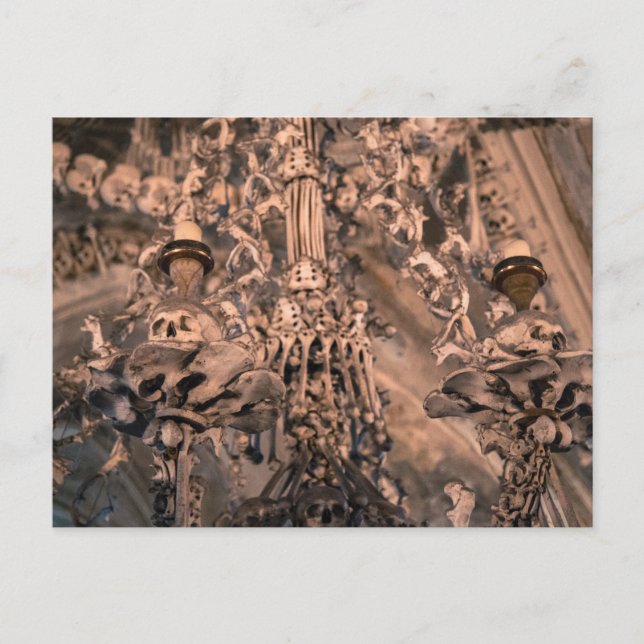 Postal Osario de Sedlec (Anverso)