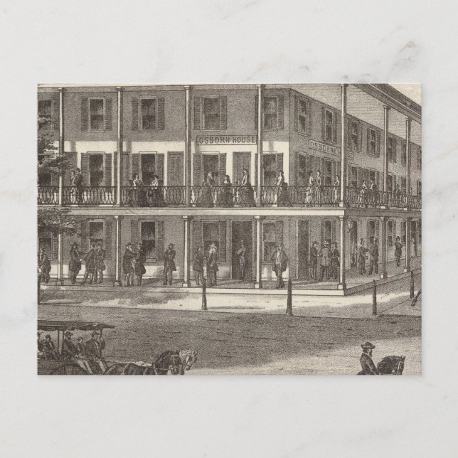 Postal Osborn House, Squan, NJ (Anverso)