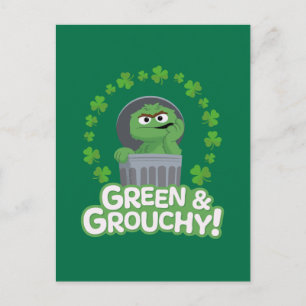 Postal Oscar   ¡Verde y Grouchy!